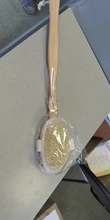Mango largo de madera exfoliante cepillo corporal para baño cerdas de jabalí masajeador corporal cepillo limpiador de piel con seco cepillado y ducha