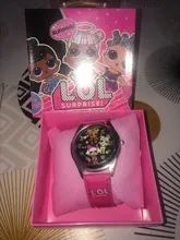 Lol-reloj sorpresa Original, muñeca de dibujos animados de Anime, accesorios de juguete de cuero para niños, regalo de cumpleaños, Navidad y Halloween