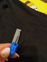 Fresas de carburo de tungsteno para manicura, brocas de carburo, limas eléctricas para uñas, accesorios, herramientas, 1 Uds.