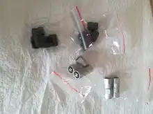 4 Uds de aluminio Auto vástago de válvula de neumático tapas para Hyundai Elantra acento Tucson Santafe Elantra Genesis Solaris Sonata Azera