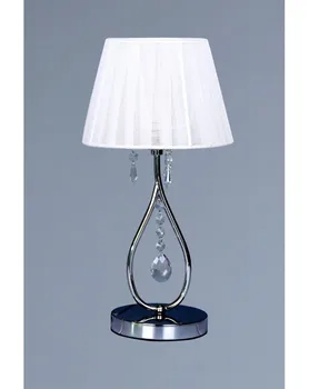 Table lamp. DESKTOP OR DESKTOP CHROME METAL, CRYSTAL AND FABRIC. CHROME COLOR. Light E27 Ref. 73377-1T
Table lamp. DESKTOP OR DESKTOP CHROME METAL, CRYSTAL AND FABRIC. CHROME COLOR. Light E27 Ref. 73377-1T