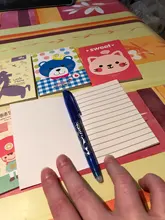 Mini cuaderno de papelería de Corea para niños, libreta pequeña portátil de dibujos animados, Bloc de notas para estudiantes, 5 unids/lote