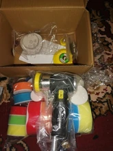 WENXING órbita lijadora de aire Mini neumático 1 /2/3 de la máquina de pulir de abrillantado para coche de aire de alta velocidad Powered pulidor de herramienta de aire