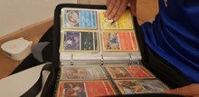 Puede contener 200-400 Uds tarjetas álbum Pokemon caja Gx francesa titular de la tarjeta de Pokemon, titular de la tarjeta de juego de tarjetas marcadores de libros