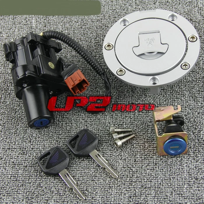 Ignition Switch Fuel Gas Cap Seat Lock Key Set for Honda CB600F Hornet 599 PC41 2007-2011 CBR1000RR Fireblade 2004-2007
Ignition Switch Fuel Gas Cap Seat Lock Key Set for Honda CB600F Hornet 599 PC41 2007-2011 CBR1000RR Fireblade 2004-2007