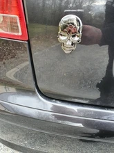 Pegatina de emblema para coche, calcomanía de parachoques de Metal 3D de Diablo, calcomanía de emblema para coche, SUV, camión y motocicleta