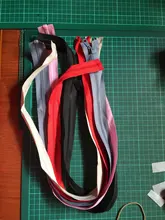 Apertura de cremallera de resina desmontable, cierre automático ecológico, plástico, cremallera para costura, 2-5 piezas, 5 #25-70 cm