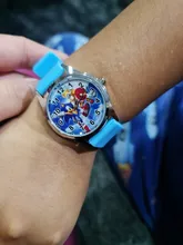 Reloj de pulsera con correa de silicona de cuero y cuarzo para niños y mujeres, cronógrafo de estilo erizo con dibujos animados bonitos, JC120