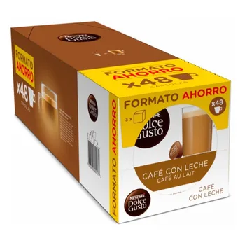 Coffee Capsules Nescafé Dolce Gusto Cafe Au Lait (48 uds) 
Coffee Capsules Nescafé Dolce Gusto Cafe Au Lait (48 uds)