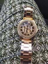 Kobiet-reloj de cuarzo con diamantes de imitación para mujer, nuevo y popular marca informal, de acero completo, de lujo, femenino, 2020