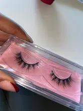 Visofree-pestañas de visón 3D gruesas, hechas a mano, tira completa, sin crueldad, maquillaje, M56