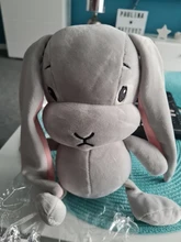 Peluches de conejo bonitos de 50CM y 30CM para niños, animales de peluche, muñeca de juguete para bebé, juguete para dormir, regalos WJ491