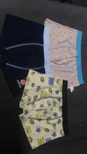HH 3 unids/set de algodón puro niños calzoncillos de estilo Boxer niños bragas acogedor ropa interior de dibujos animados medio pequeño medias para niños pantalones cortos de niño