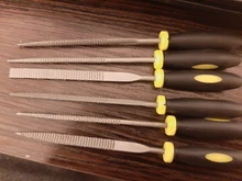 Vastar-Mini aguja de escofina de Metal, 6x140mm, juego de limas, herramientas de tallado de madera para escofina de acero, aguja de escofina, herramienta de limado para carpintería
