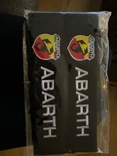 Case Cover Shoulder-Seat-Belt Car-Interior-Accessories 124-Emblem Abarth Fiat 500 Auto-Decoration