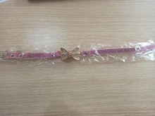 Leash-Dog-Accessories Necklace Pet-Collar Puppy Rhinestone Cats Small Dogs Bling Crystal-Bow