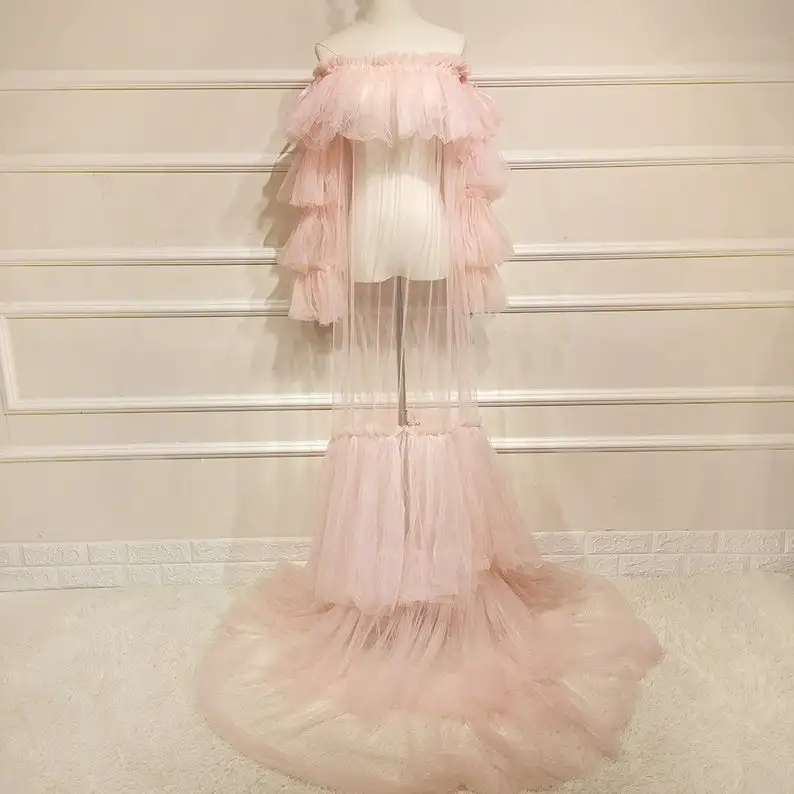 Pink Tulle Maternity Dresses for Photo Shop Dresses Women Off Shoulder Photography Party Gown Prom Evening Dress 2020 New
Pink Tulle Maternity Dresses for Photo Shop Dresses Women Off Shoulder Photography Party Gown Prom Evening Dress 2020 New