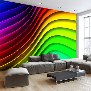 Wall mural-Rainbow Waves - 150x105 cm 
Wall mural-Rainbow Waves - 150x105 cm