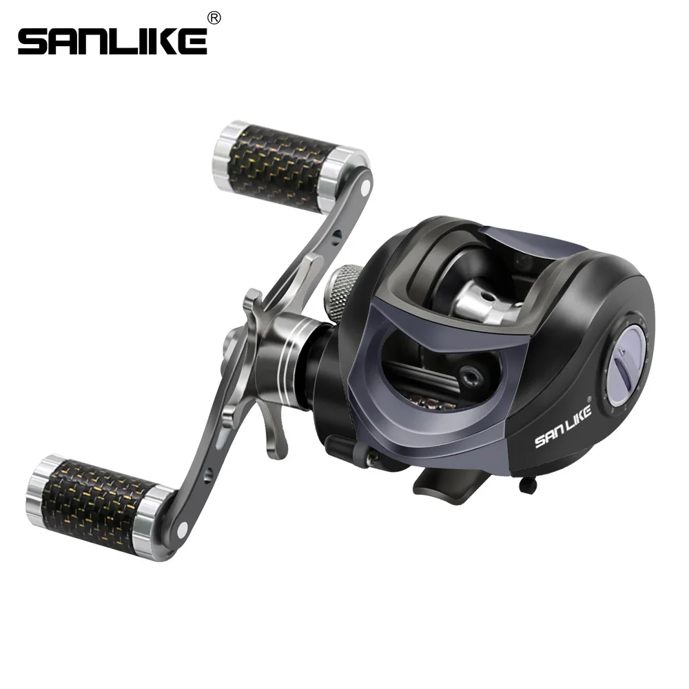SANLIKE 8kg Max Drang Force Baitcasting Fishing Reels 6.3:1 ,11BB+1 Luya Fishing Reel Stainless Steel Ball Spinning Wheel B
SANLIKE 8kg Max Drang Force Baitcasting Fishing Reels 6.3:1 ,11BB+1 Luya Fishing Reel Stainless Steel Ball Spinning Wheel B
