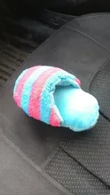 Pet Toys Squeaker Plush Slipper Shaped Puppy Dog Sound Chew Play Toys for Dog Cats Funny