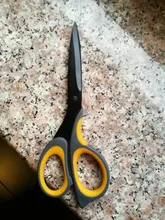 Tijeras de acero inoxidable antióxido para oficina y hogar, tijeras de sastrería sólidas y de aleación resistente