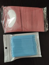 Cepillos de pestañas desechables, herramientas de extensión individuales, eliminación de pestañas, Arison, 100 unids/lote