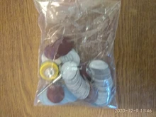 Abrasives Polishing-Tools Sanding-Discs NEWONE 25mm 100pcs/Set Hook Loop for Backer-Plate