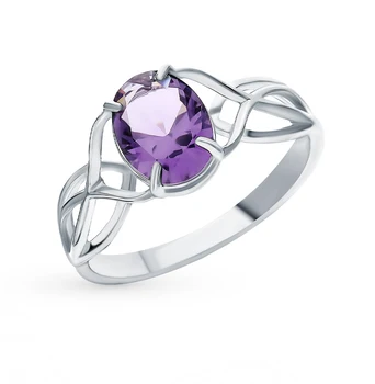 Silver ring with sunlight crystals
Silver ring with sunlight crystals