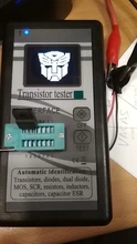 Multiusos Transistor Tester 128*160 diodo tiristor capacitancia resistencia inductancia MOSFET ESR LCR Metro pantalla TFT Color