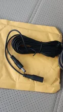 Cable de extensión de alimentación de 5M y 10M, Cable estándar de CC de 5,5mm x 2,1mm para cámara de seguridad CCTV