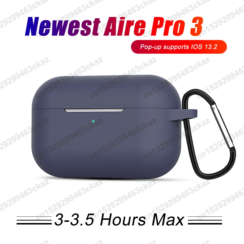Aire Pro 3rd Generation Wireless Earphone With Charging Box Bluetooth 5.0 Earbuds Earphone Headset PK i100000 tws i9000 i200 i12 
Aire Pro 3rd Generation Wireless Earphone With Charging Box Bluetooth 5.0 Earbuds Earphone Headset PK i100000 tws i9000 i200 i12