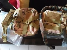 Chaleco táctico para perro, ropa de perro militar transpirable, arnés K9, tamaño ajustable, entrenamiento, caza, Molle, arnés táctico para perro