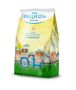 Our cat Turkey diet 1,5 kg * 5 PCs 
Our cat Turkey diet 1,5 kg * 5 PCs