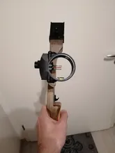 Kit de accesorios de combinación de arco compuesto, incluye flechas de arco de 3 pines, estabilizador de descanso, lazo trenzado, Honda, d-loop