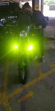 Faro LED para motocicleta, Luz antiniebla de 12v, L6X, para BMW, Suzuki, soportes delanteros, luz de paso