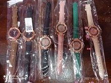 Las mujeres cielo estrellado cielo reloj de lujo de oro rosa diamante Relojes de Cuero ocasionales de las señoras banda de cuarzo reloj de pulsera mujer reloj zegarek damski