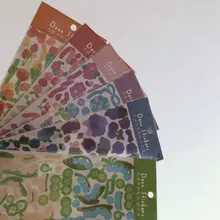 Pegatinas de flores de dibujos animados para mascotas, pegatinas bonitas de Corea Ins, láser brillante, papelería para teléfono móvil, adhesivo decorativo artesanal, 1 Uds.