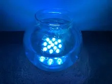 Led-Light Vase Submersible Suction-Cup Fountain Swimming-Pool Night-Lamp Garden Outdoor Pond