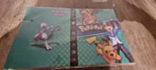 Portatarjetas de pokemon de 30 páginas, libro para colección de cartas de juego de batalla, serie 2020, 240 Uds.