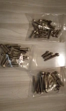 Hexagonal de cabeza de tornillo de tornillos de acero inoxidable 304 Din912 M4 M5 M6 hexagonal/4,8/8,8/10,9/12,9 10 Uds rosca métrica