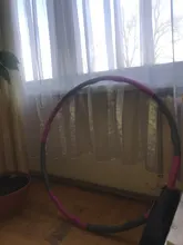 Aro deportivo extraíble para Fitness, 8 secciones de espuma, para gimnasio, culturismo, cintura estrecha, Aro para hacer ejercicio, equipo de Crossfit para interiores