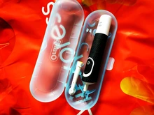 Estuche De Viaje portátil Oral B, cepillo de dientes eléctrico, almacenamiento de mango de plástico de alta calidad, cubierta antipolvo, soporte para cepillo de dientes