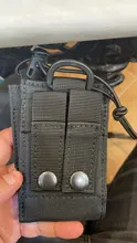Bolsa para exteriores de nailon 600D, colgante para deportes tácticos, mochila militar Molle para Walkie Talkie y Radio