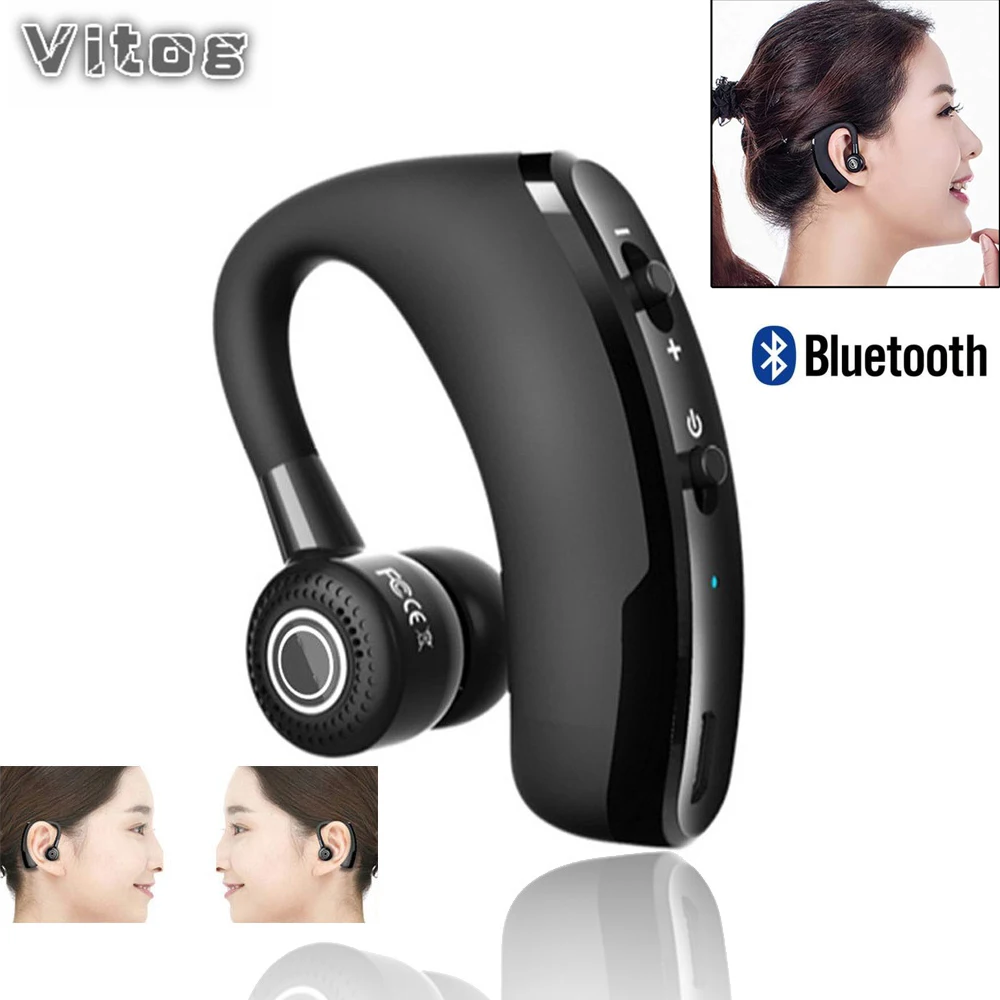 VITOG True Wireless Headset Business V9 Bluetooth Earphone Stereo Phone Handfree Earbuds with Mic for Driving Noise Cancelling
VITOG True Wireless Headset Business V9 Bluetooth Earphone Stereo Phone Handfree Earbuds with Mic for Driving Noise Cancelling