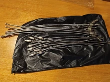 EDC-Cadena de alambre colgante, tornillo, cuerda de equipaje, llavero de bucle circular, Kit Bushcraft, dispositivo de bloqueo, anillo, llavero con herramientas, Cable de acero