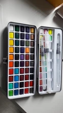 Set Profesional de acuarelas sólidas, Set de 50/72/90 colores para colorear al agua, para practicar pintura y dibujo artístico, suministros para pintura artística