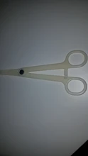 Pinza de ombligo redonda estéril desechable, alicates triangulares abiertos, herramientas para Piercing en la oreja y la nariz, suministros de perforaciones para tatuaje, 1 ud.