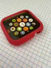 Para carcasa de reloj Apple 40mm 44mm Watch cuero, iWatch 42mm 38mm accesorio de silicona Protector de parachoques Apple watch Serie 3 4 5 se 6