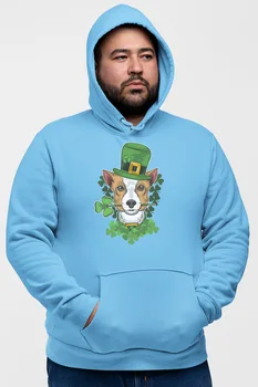 Angemiel Wear Hat Dog Men 'S Blue Men 'S Hooded Sweatshirt 
Angemiel Wear Hat Dog Men 'S Blue Men 'S Hooded Sweatshirt