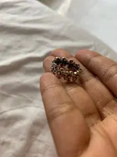 FDLK-anillo exquisito de margaritas de carburo sólido, anillo Floral para aniversario, regalo de cumpleaños, sortija de boda de compromiso para mujer, joyería de flores, tamaño 5-12